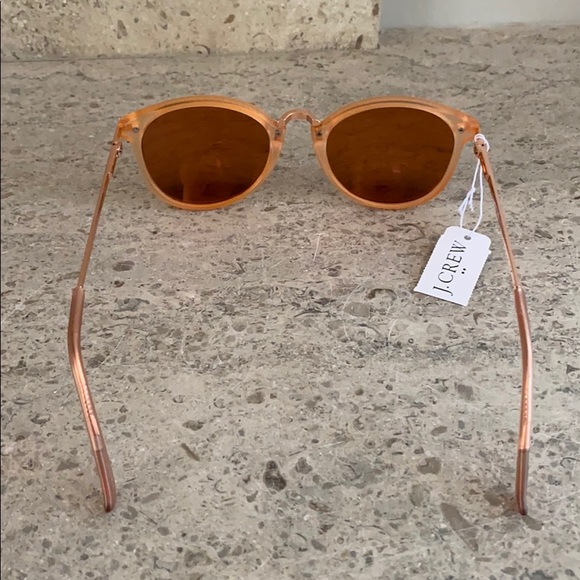 J. Crew Mirrored Rose Gold Sunglasses - Picture 9 of 10